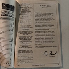 Old Farmer’s Almanac 1992, 200th Anniversary Edition Ed