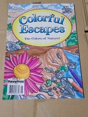 COLORFUL ESCAPES – The colors of Nature! Vol. 26 -Adult Coloring Book – 31 Pages