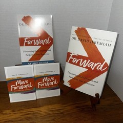 Dr. David Jeremiah FORWARD HB Book + Study Guide + 2 Sets Sealed Cards ~ Lot