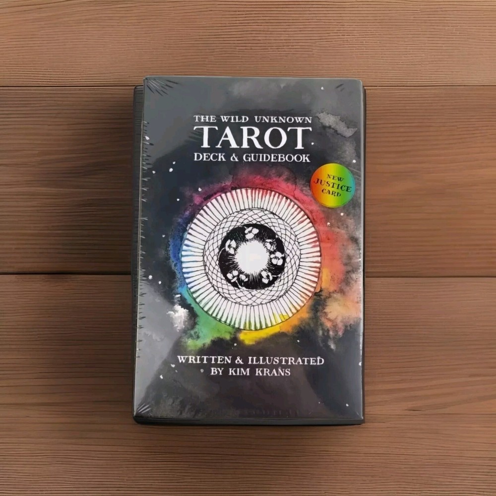 The Wild Unknown Tarot Deck & Guidebook Box Set By Kim Krans New Sealed Gift