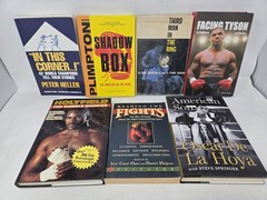 7 books THE HISTORY OF BOXING Boxers De La Hoya Mike Tyson Evander Holyfield