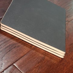 Cahiers Moleskine Set of 3 Plain Journals 120 Pages 7.5″ x 9.75″ Black Notebook*