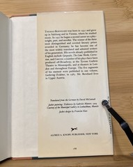 Woodcutters — Thomas Bernhard (1988, Hardcover) First American Edition, VG