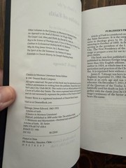 Articles Of Faith Talmage Blue Pocket Leather