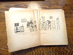 Paul Simmel Cartoon Book in German 1930’s 174 pages