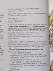 Birds of the United States and Canada World Book’s Science & Nature Library Copy