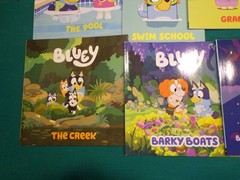 Lot Of 6 Bluey Books, NEW free shipping