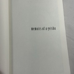 MEMOIRS OF A GEISHA by Arthur Golden 1997 *1st Edition 1st Printing 1st State DJ
