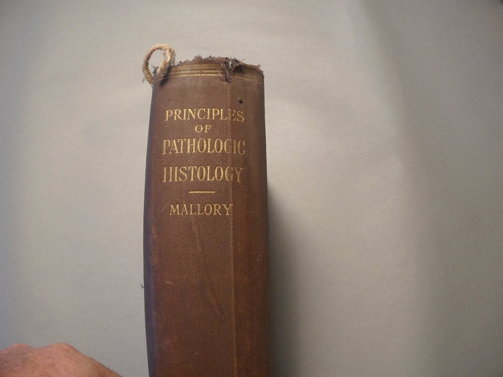 Principles of Pathologic Histology Mallory 1918 Medical Textbook Illustrated