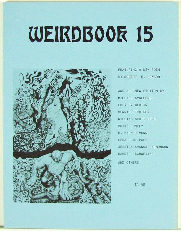 Weirdbook 15, SF-Horror-Fantasy-Fantastic-Weird Stories Fanzine/Magazine