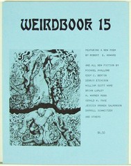 Weirdbook 15, SF-Horror-Fantasy-Fantastic-Weird Stories Fanzine/Magazine