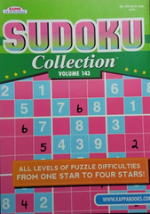 Sudoku Puzzle Books. Volumes 21, 142, & 143