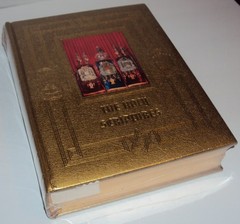 The Holy Scriptures Jewish Family Bible Masoretic Text Menorah Press Gold Sealed