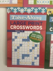 Lot 8 Kappa Take Along Large Print Crossword Books Braintainment NEW Free Ship