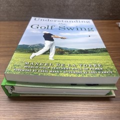 Bundle 4 Classic GOLF Instruction Book Mixed Lot Manuel De La Torre Nick Price