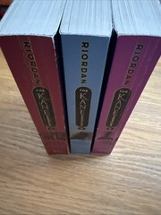 The Kane Chronicles: 1-3 Book Set – Paperback Lot Rick Riordan Clean Lot