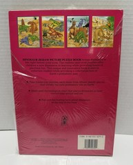 Dinosaur: The Amazing Giants Jigsaw Picture Puzzle Book (Vintage 1989) Unused