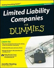 Limited Liability Companies For Dummies – Paperback By Reuting, Jennifer – GOOD