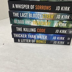 Jd Kirk First 12 of Dci Jack Logan Series (See Photos for Titles)