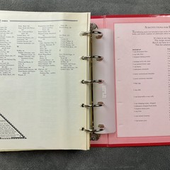 Betty Crocker 40th Anniversary 5 Ring Binder Hardcover Cookbook 432 Pages 1991