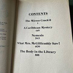 Agatha Christie 5 Complete Miss MarpleNovels HC DJ Avenel Omnibus Good