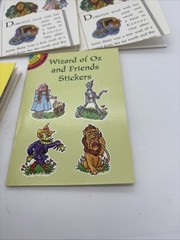 Lot Of 5 Wizard Of Oz Dover Little Activity Book Books 4 Sticker 1 Bookmark