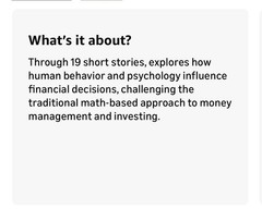 The Psychology of Money by Morgan Housel Hardcover Harriman House Finance Book