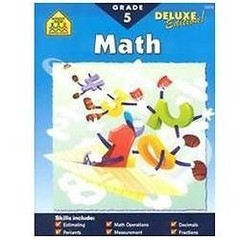 School Zone – Math Basics 5 Workbook – 64 Pa- 0887431410, paperback, School Zone