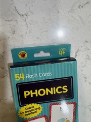 Phonics Flash Cards Kids 54 Cards Brighter Child Learning Ages 4+ Early Reading