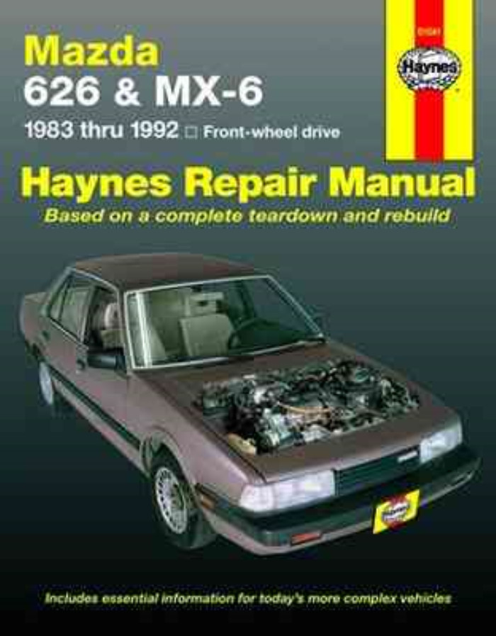 Manual Mazda 626 Mazda MX-6 1983-1992 Haynes Workshop Manual FWD