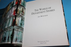 THE WORLD OF DEPARTMENT STORES by Jan Whitaker (2011 HB First Printing)