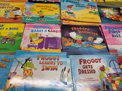 Lot of 5 Froggy Books by Jonathan London Children Kids Picture – Random