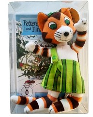 Pettersson und Findus Plüschpuppe Handpuppe Plüschtier 22cm Kuscheltier Katze