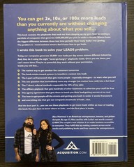 Alex Hormozi Book $100M One Hundred Million Dollar Leads Hardbound – NEW