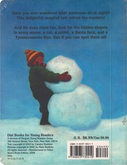 „SNOWMAN AT NIGHT”, TALE BY CARALYN BUEHNER/MARK BUEHNER