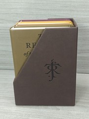 4 Book Boxed Set J.R.R TOLKIEN: HOBBIT & LORD OF THE RINGS – Leather Pocket Size