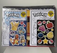 Pokemon Panorama Giant Coloring Activity Pad 45 Pages Stickers 3 Fold-Out Poster