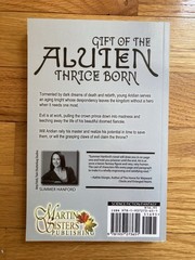 Gift of the Aluten Thrice Born by Summer Hanford SIGNED COPY 2012 1st edition