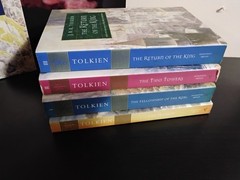 J.R.R. Tolkien The Hobbit & Lord of the Rings Box Set 1999 Houghton Mifflin Lee