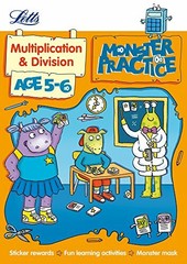Multiplication and Division Age 5-6 (Letts Monster Pr… by Letts Monster Practi
