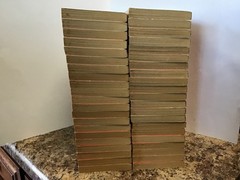 Silhouette Desire Paperbacks 1988 Lot of 42 Vintage #404-406,410-429 & 431-449