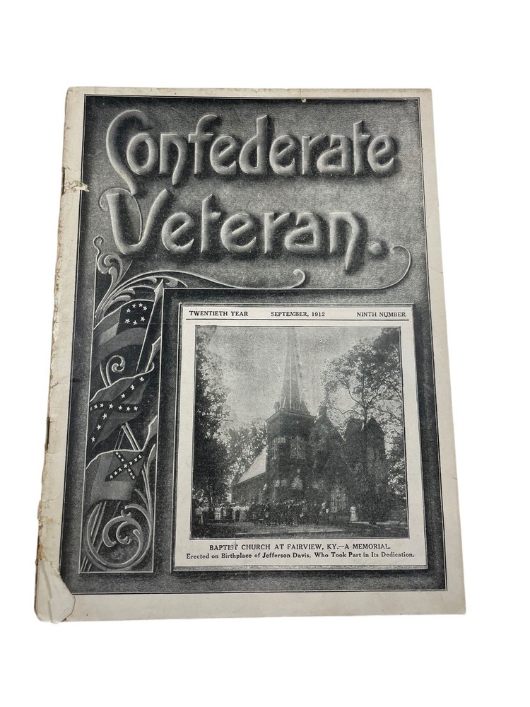 Confederate Veteran 1912 September Vol 20 No 9 Civil War History Periodical