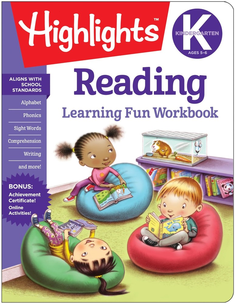 Kindergarten Reading (Highlights Learning Fun Workbooks) – Highlights Learni…