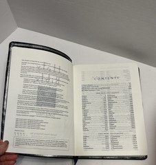 Premium Slimline Reference Bible NLT, Lg Print Bonded Leather TYNDALE