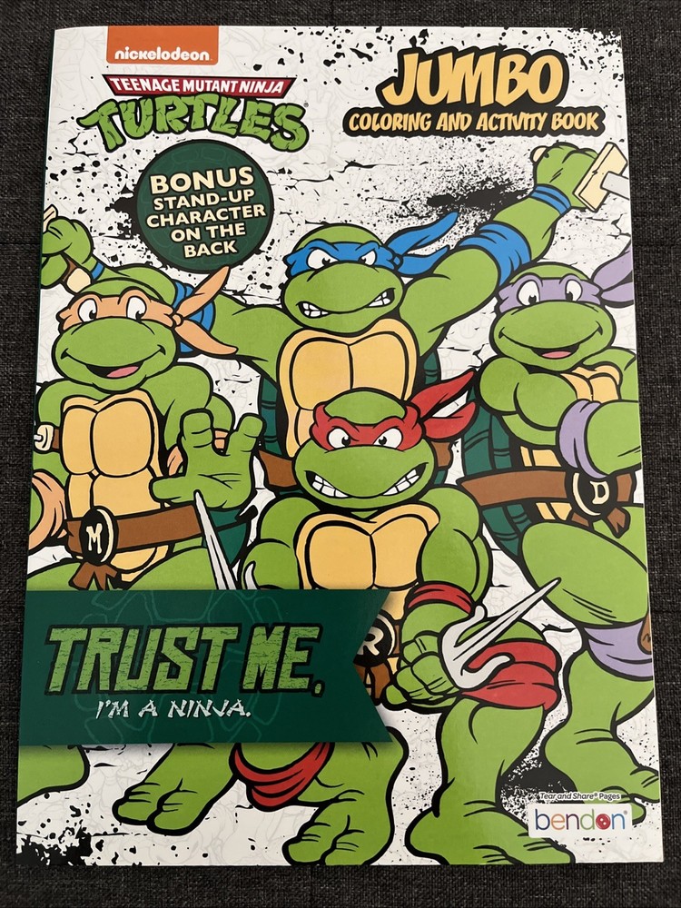 Teenage Mutant Ninja Turtles Coloring And Activity Book TMNT Heroes Nickelodeon