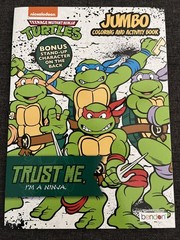 Teenage Mutant Ninja Turtles Coloring And Activity Book TMNT Heroes Nickelodeon