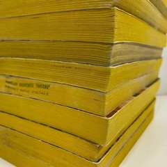 14 Various Sci-fi Authors Vintage DAW Books Yellow Spine MMPB Novels Lot GOOD