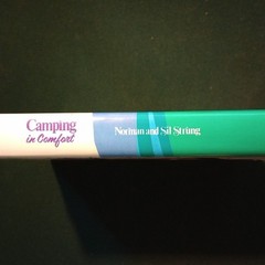 Camping In Comfort by Norman and Sil Strung (1971 Hardcover) Lippincott 1st Ed