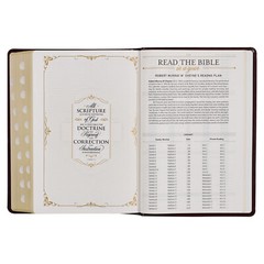 KJV Study Bible Large Print Thumb Indexed 2 Ribbons BRAND NEW in Shrink Wrap!!!