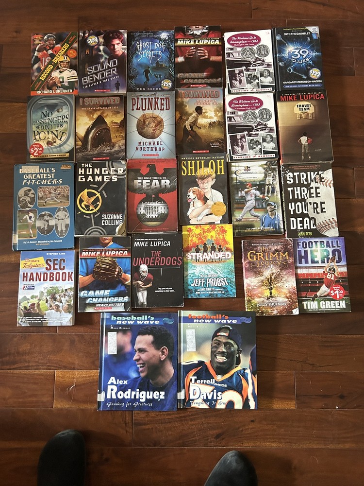 Lot of 25 Books for BOYS Youth Early Reader Young Adult Children
